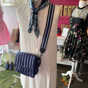 Think Royln puffy blue purse